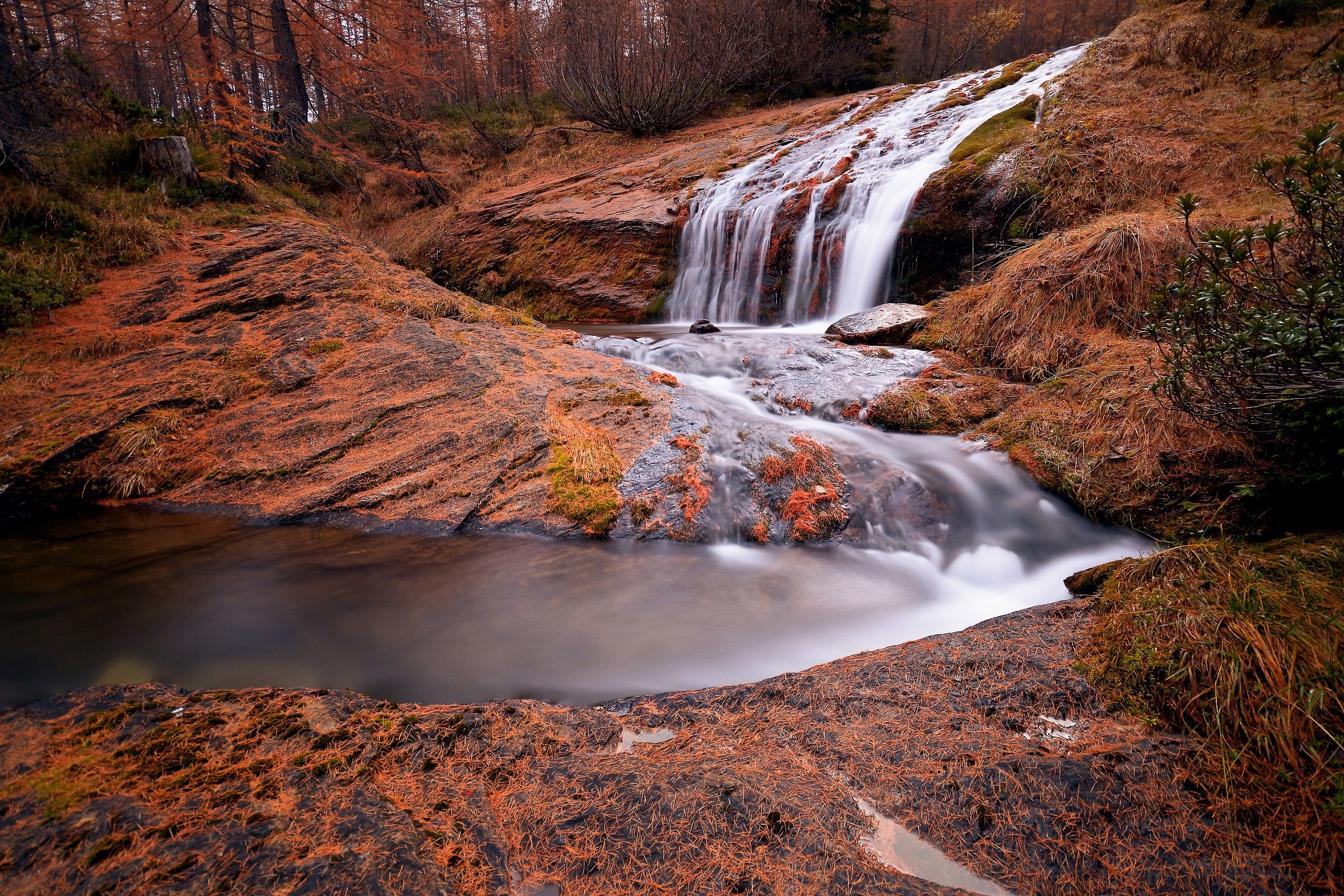 Waterfall on the Rio Buscagna