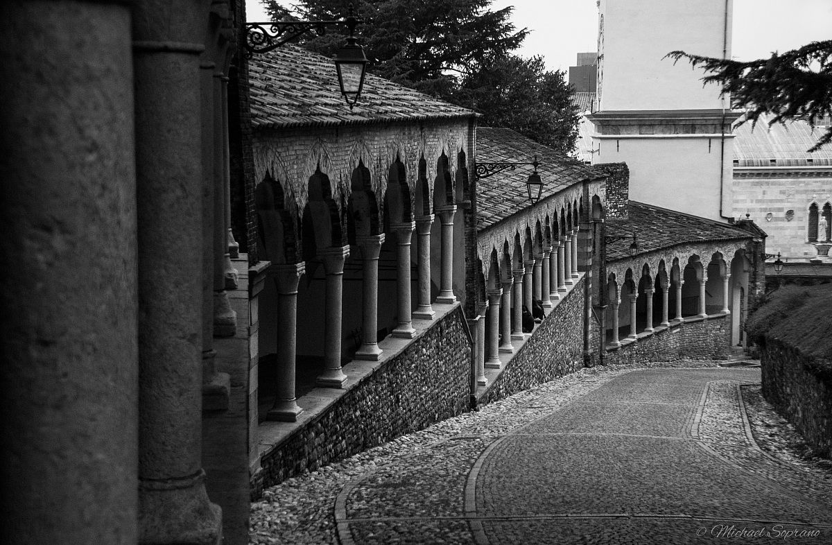 Verso il castello di Udine