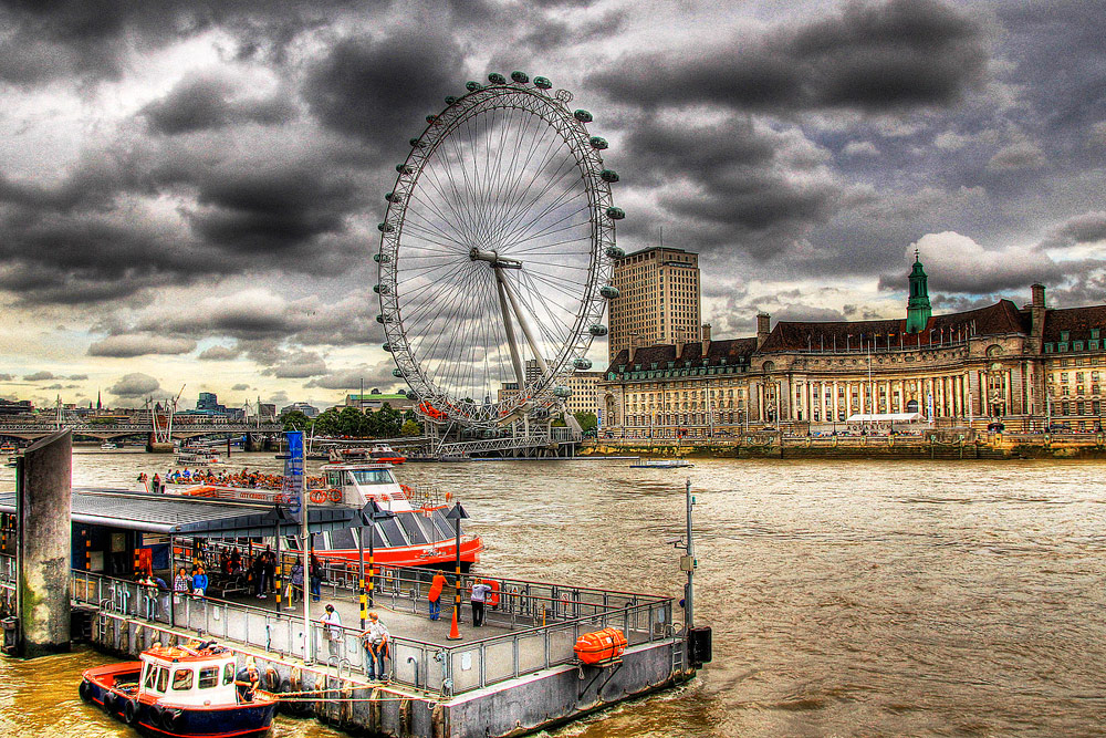 Londra - HDR - The London Eye