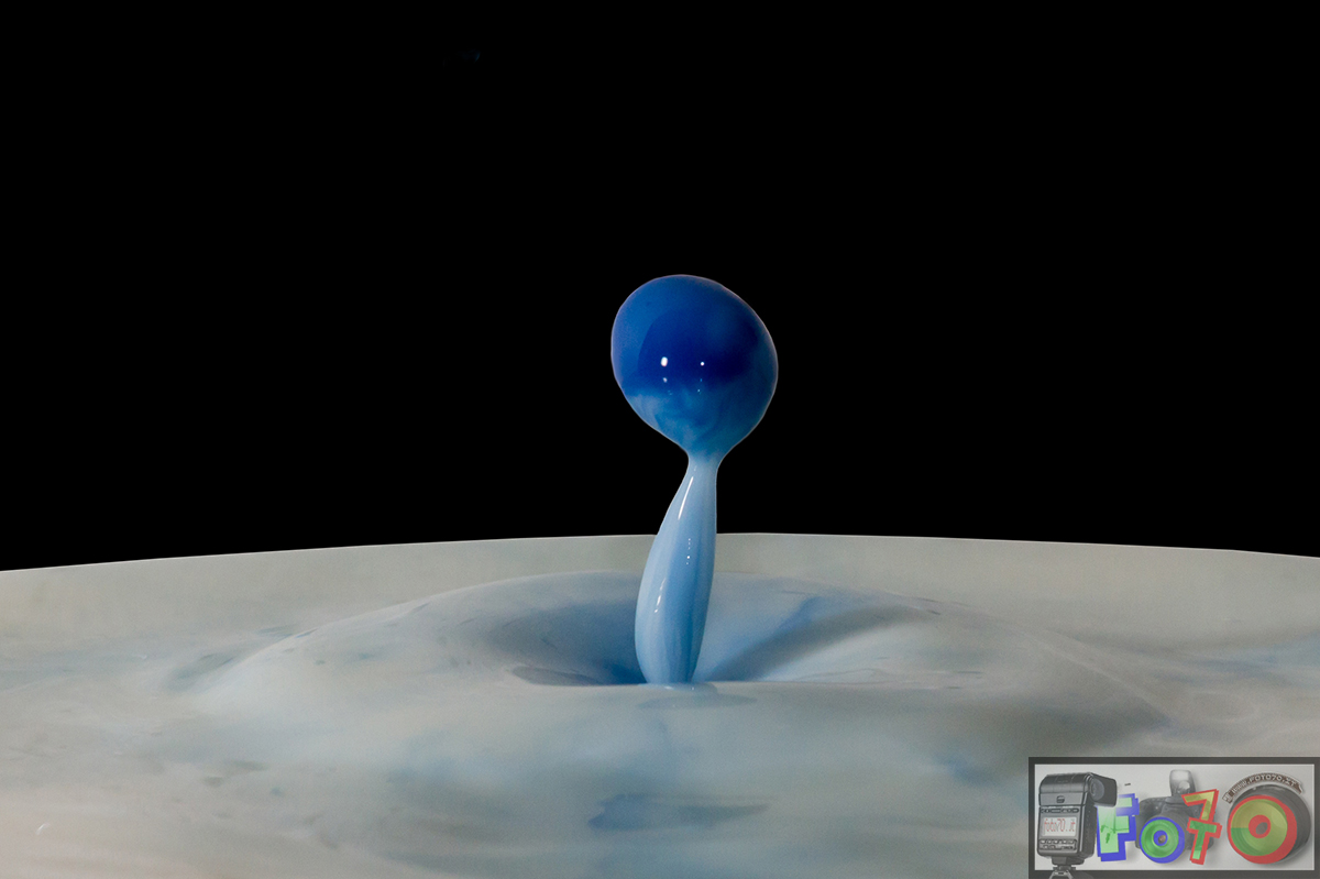 A ghost in a drop of milk that goes back