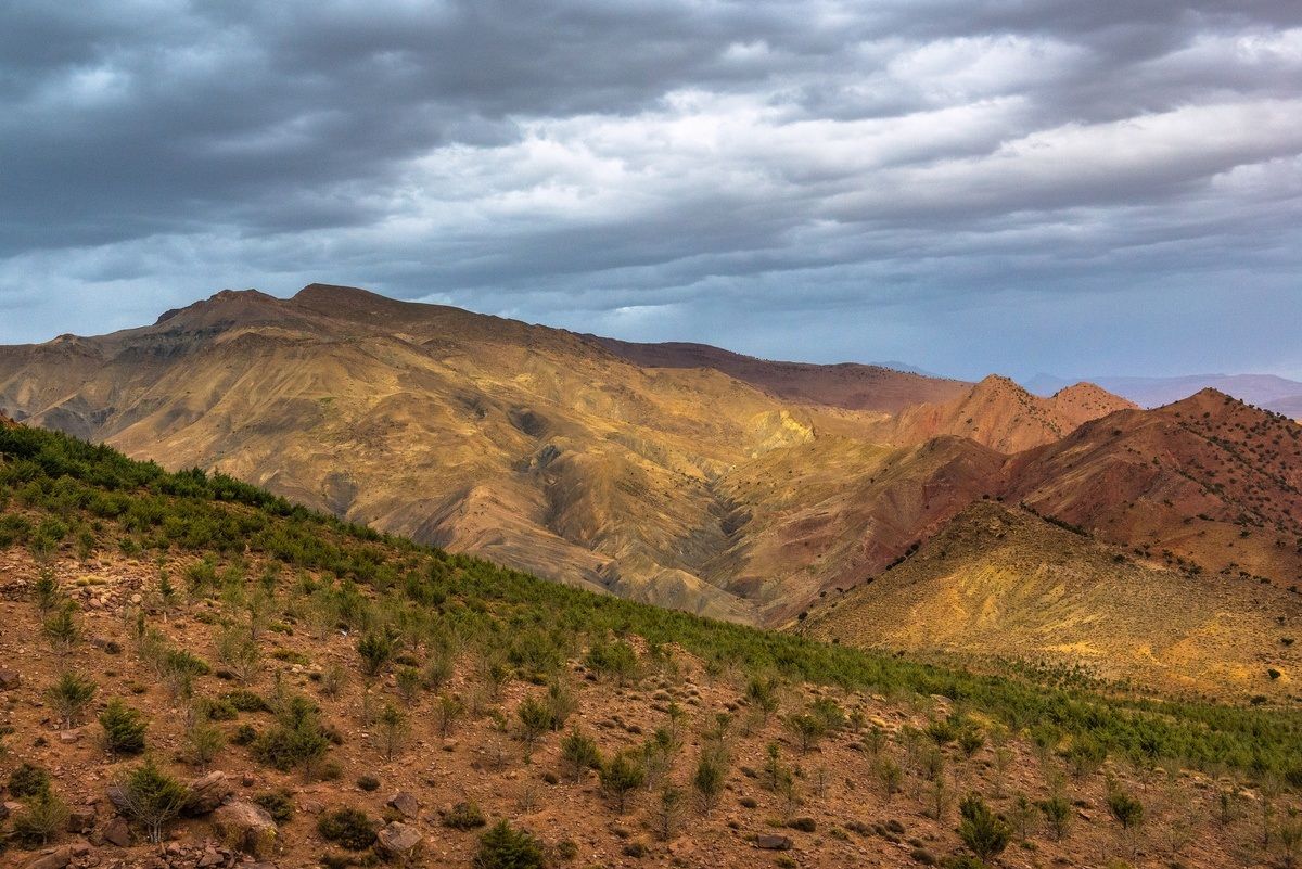 Sulla strada per Tichka - Alto Atlante