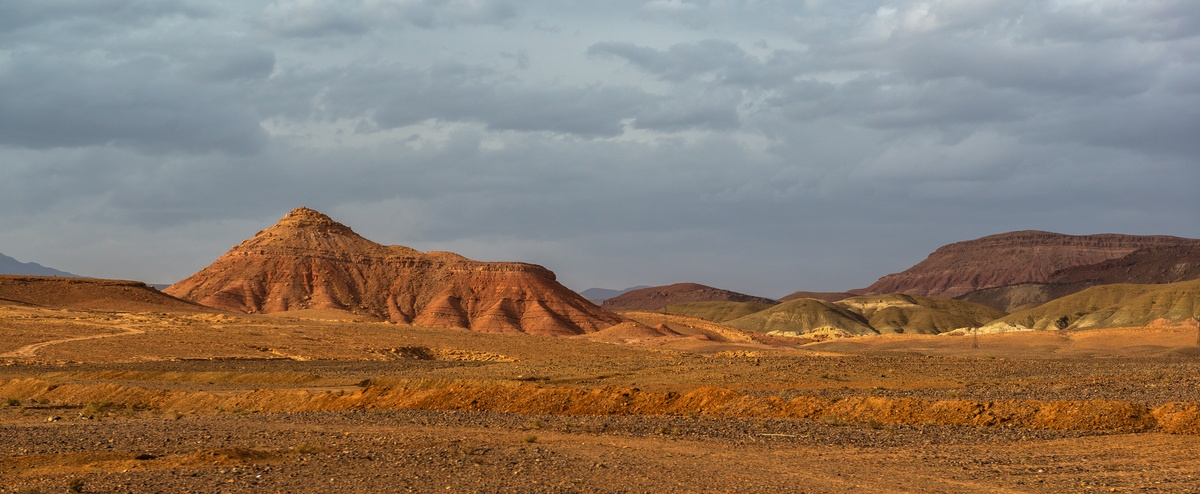 Sulla strada del sud del Marocco