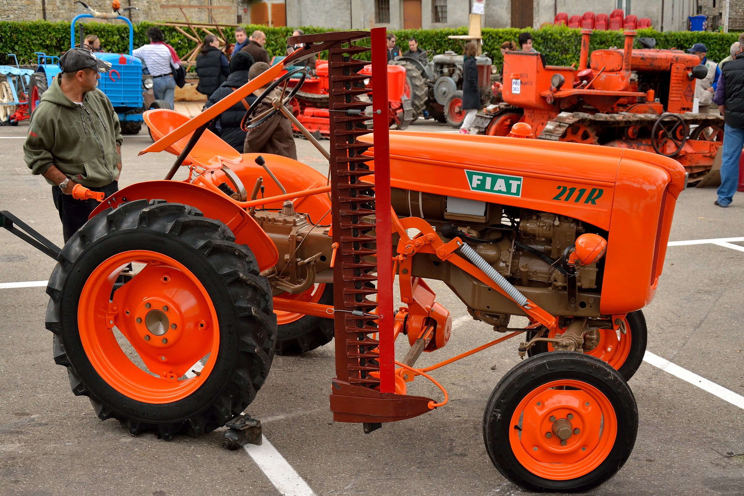 Antique tractor