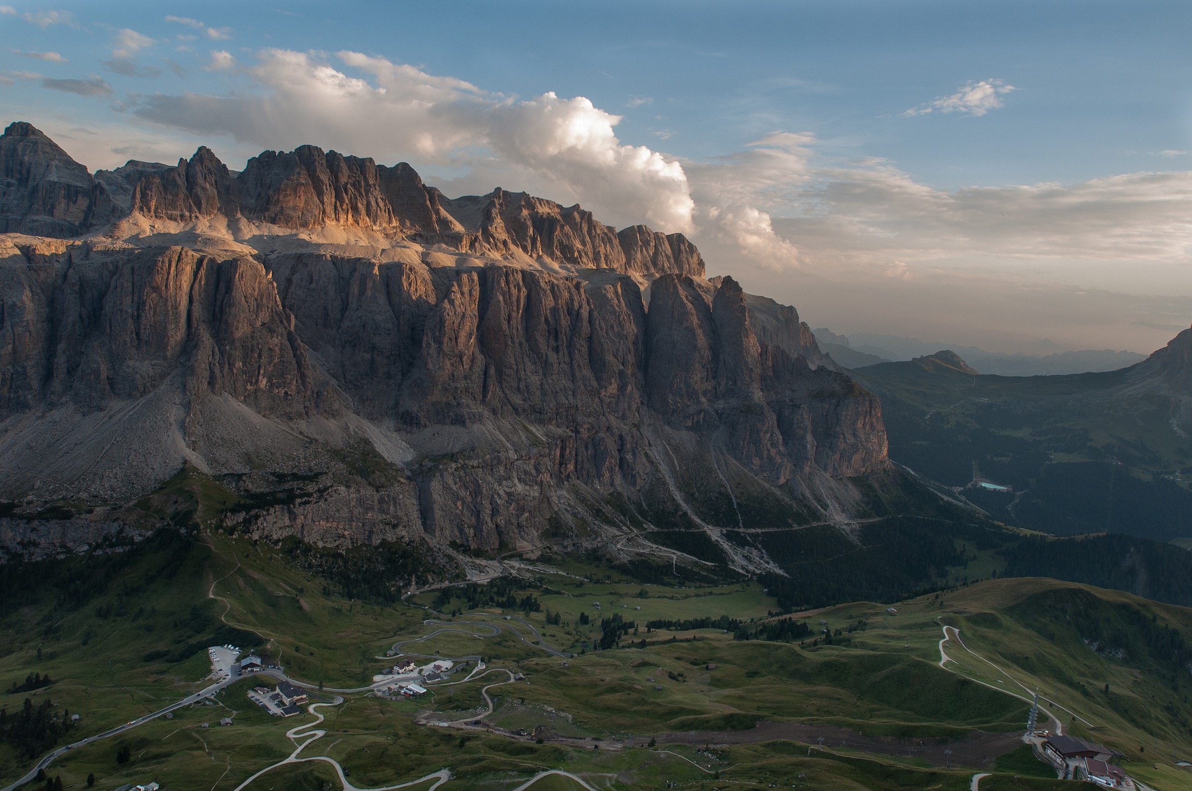 Tramonto sul Sella