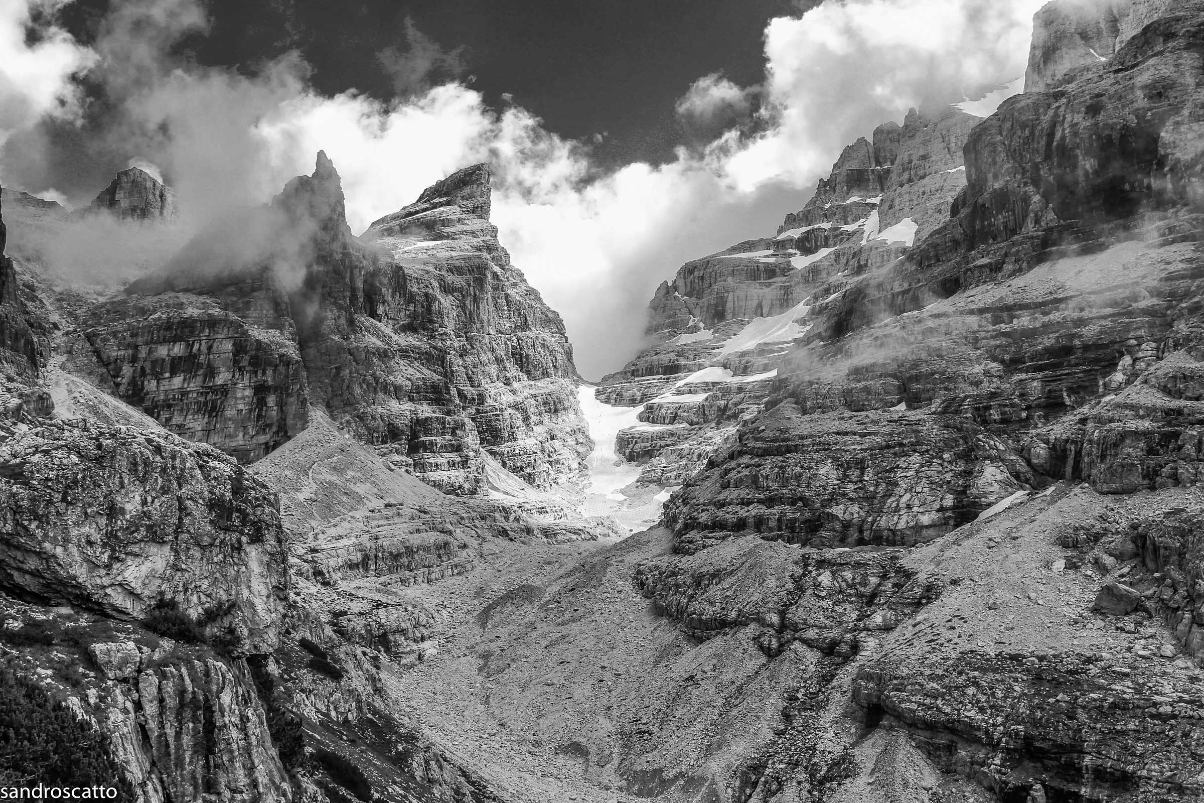 Vista dal Rifugio Tuckett