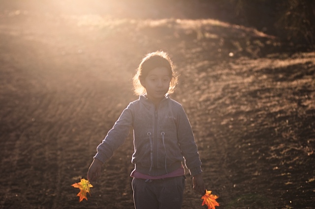 Passeggio al tramonto ..