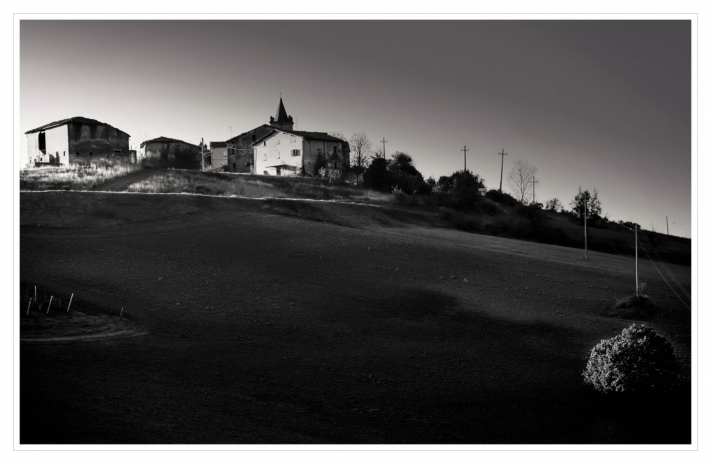 Primissime luci a Villa Bianca