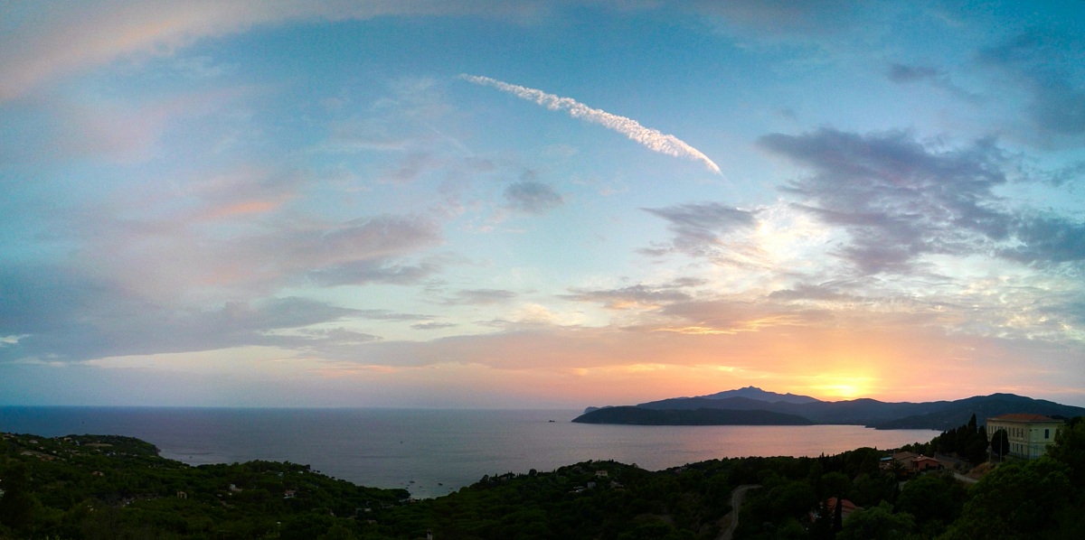 Sunset on the Island of Elba