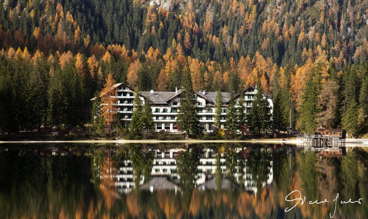 Hotel lago di Braies (1899)