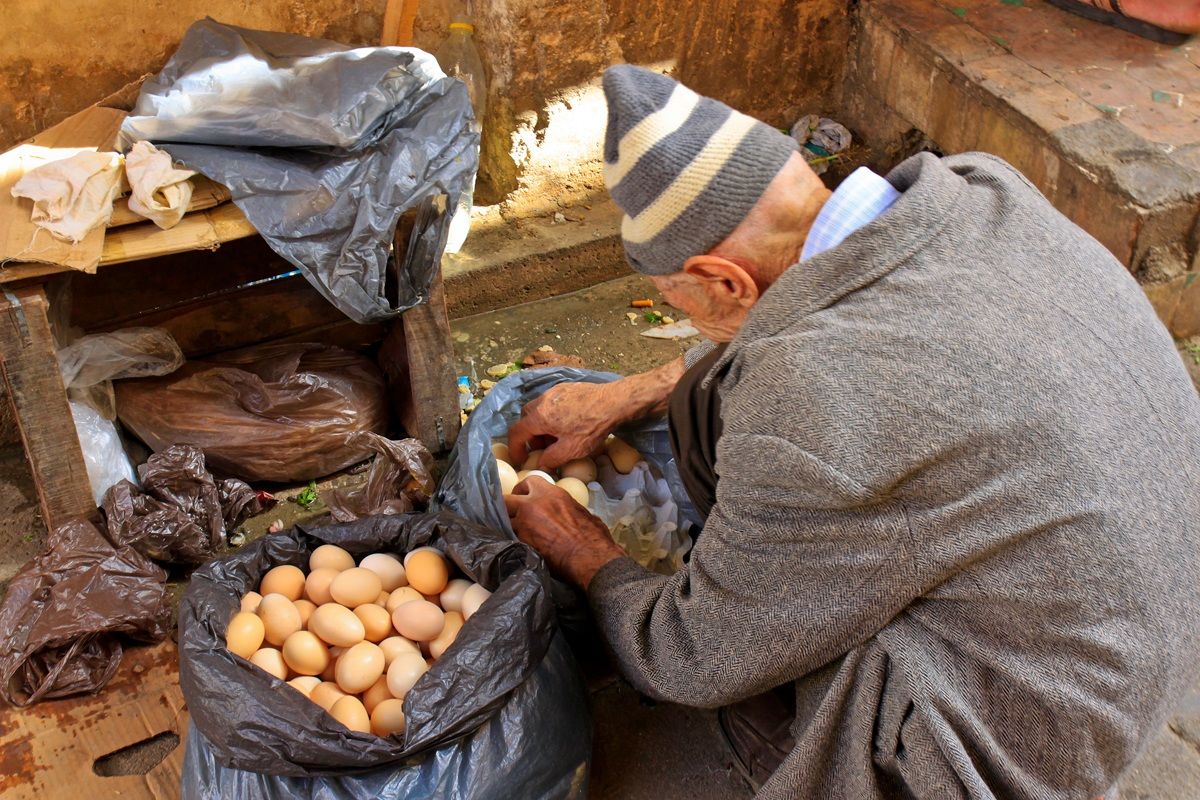 Il vecchietto delle uova