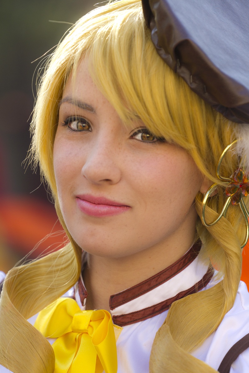 ...Un bel sorriso...