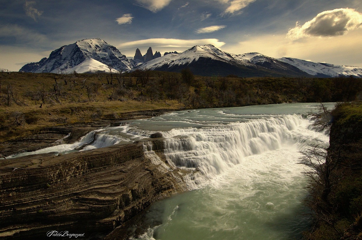lungo la strada per la laguna Azul