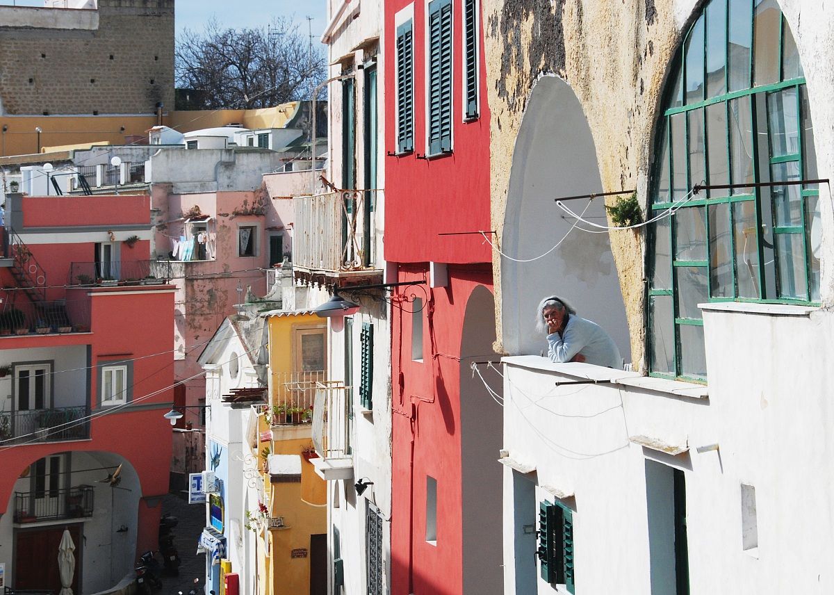Procida's street
