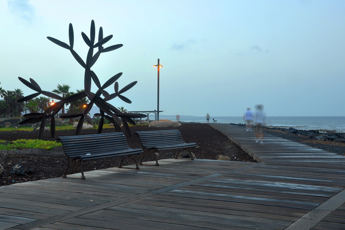 sculture sull'oceano Atlantico 2 - Tenerife