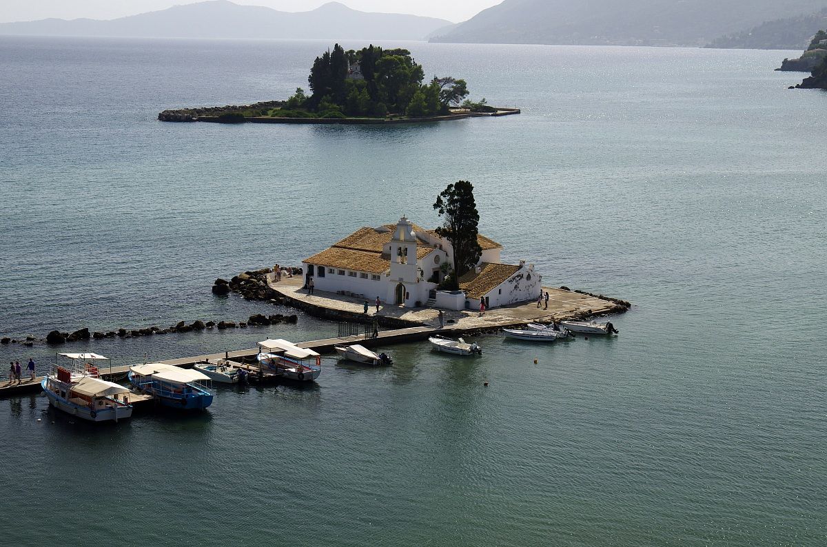 Small islands in Corfu