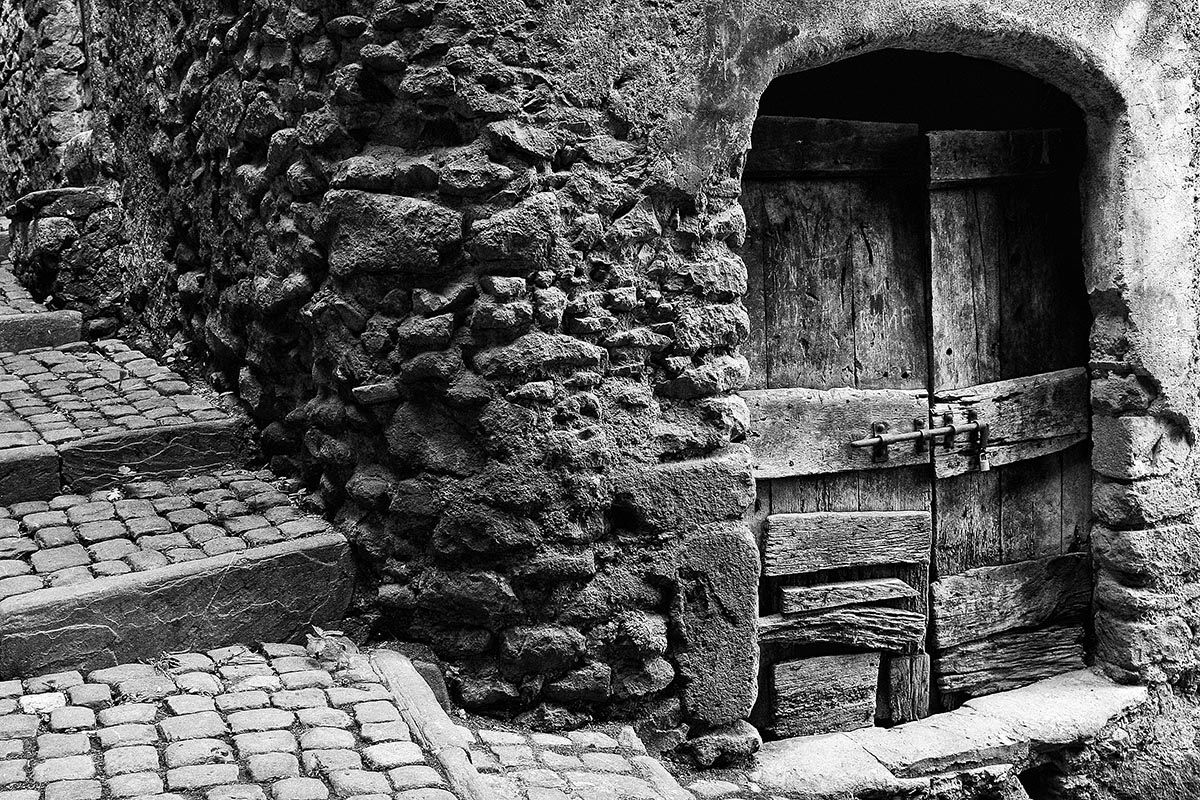 Scorcio del borgo antico - Comune di Genazzano(Roma)