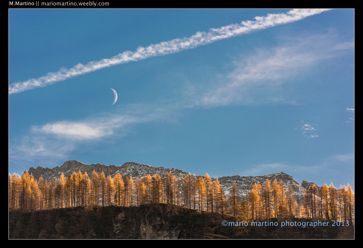 The rising of the moon