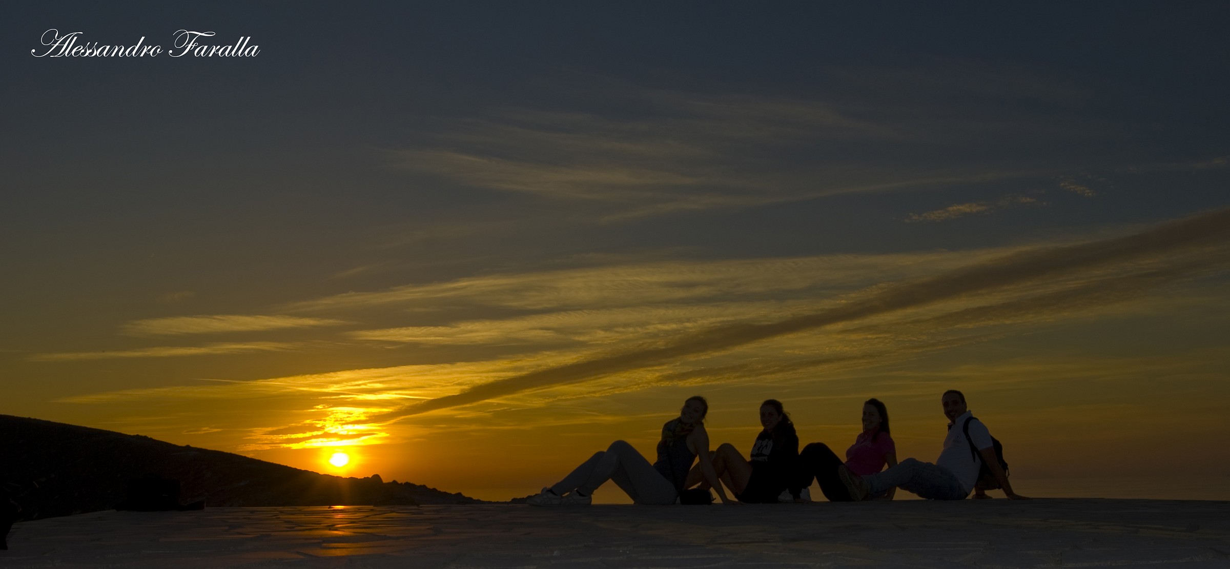 Aspettando il tramonto in compagnia