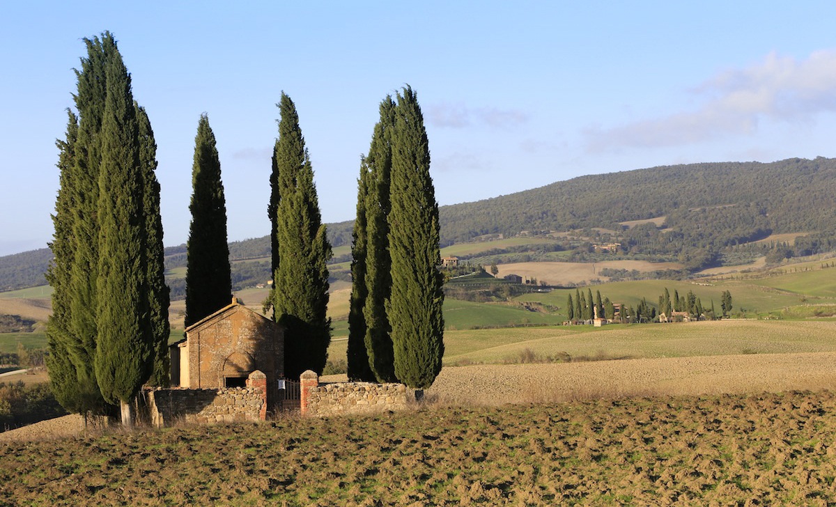 Si riposa in pace...(in val d'Orcia)