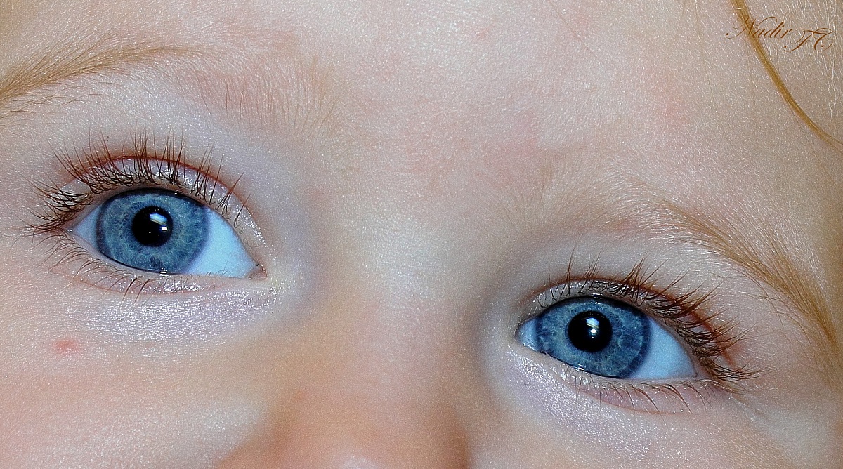 Blue eyes ...