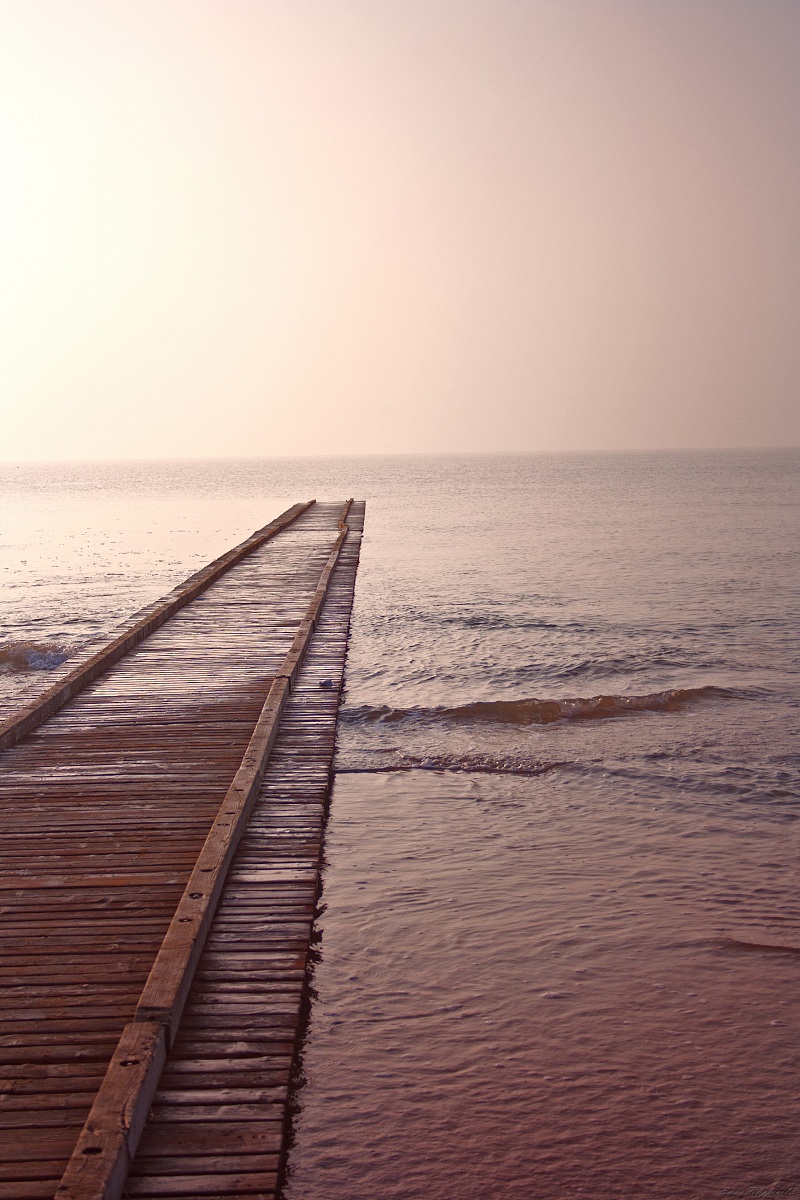Walkway to the quiet