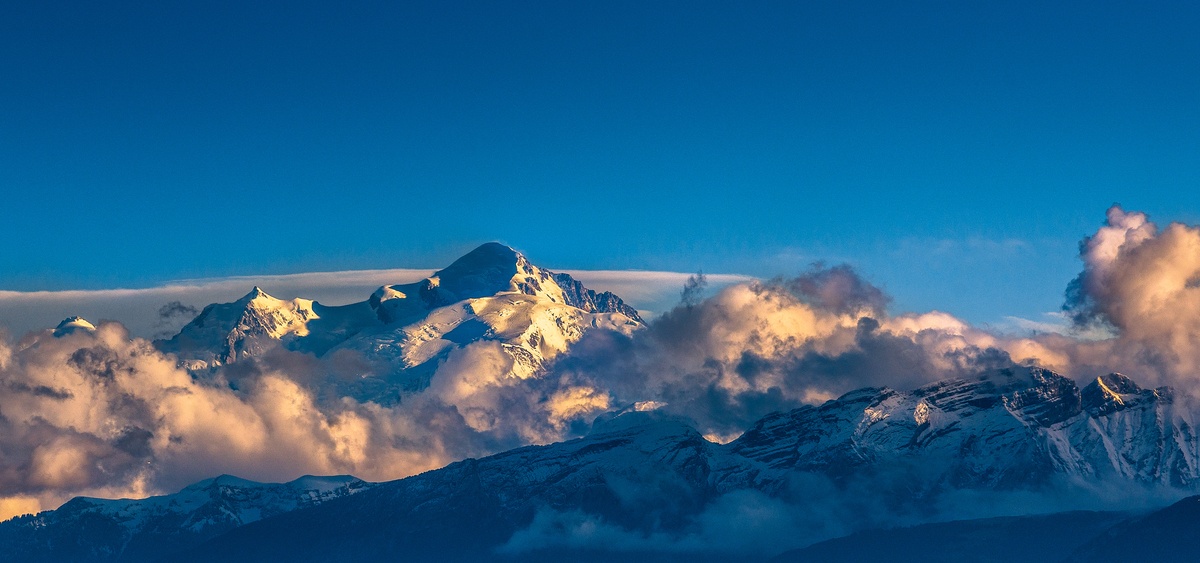 Francia - Pays de Gex vista sul Monte Bianco