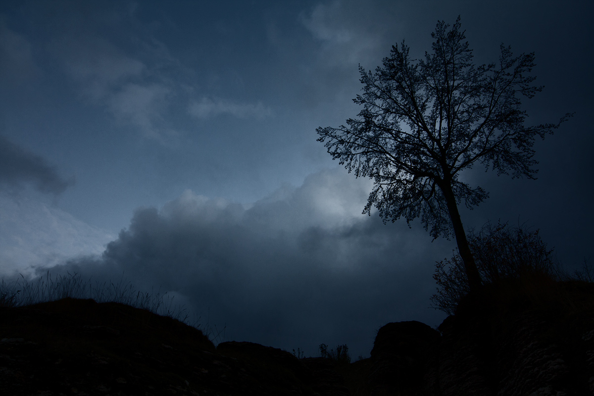 Last light before the night