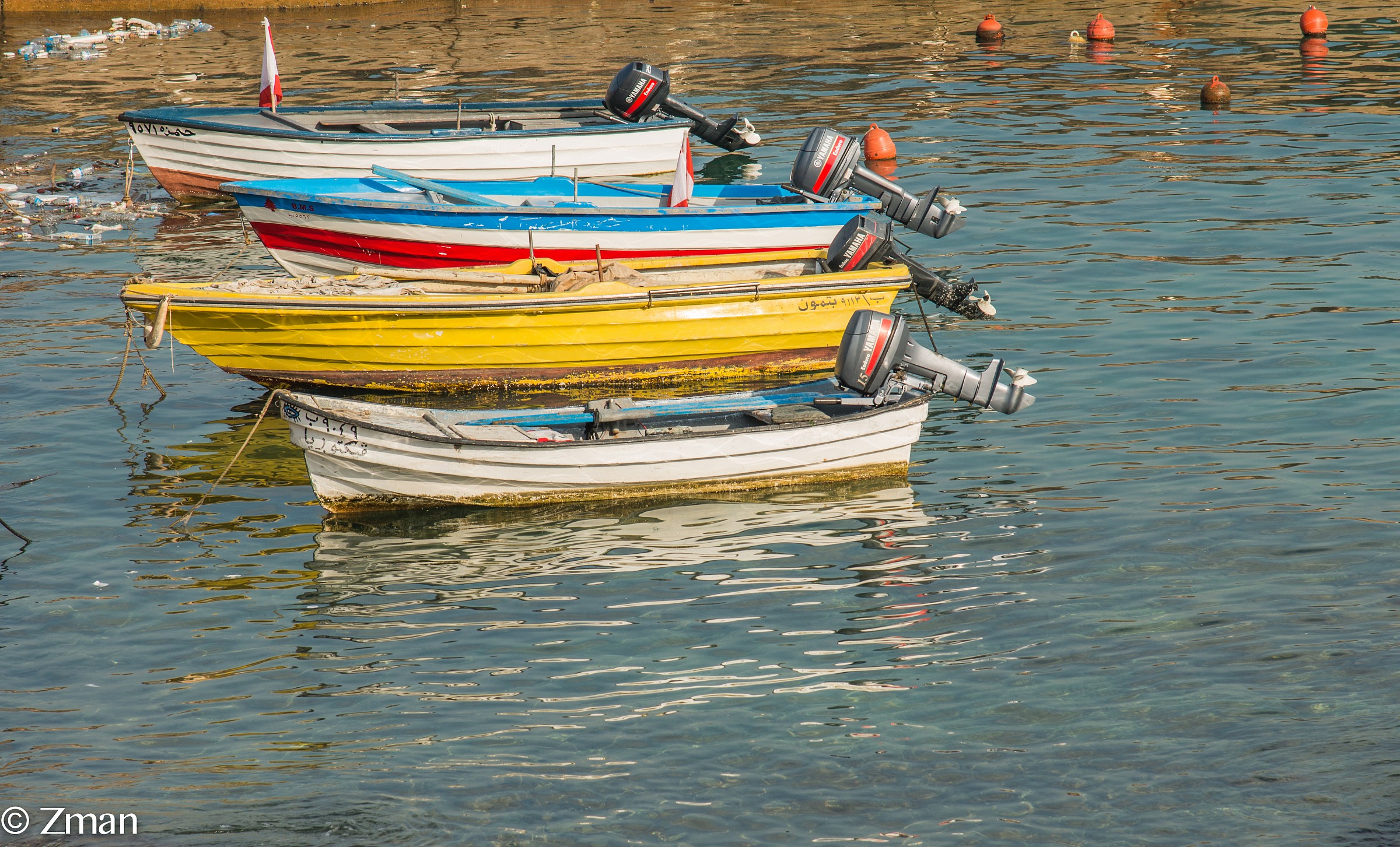 Barche sul porto dei pescatori