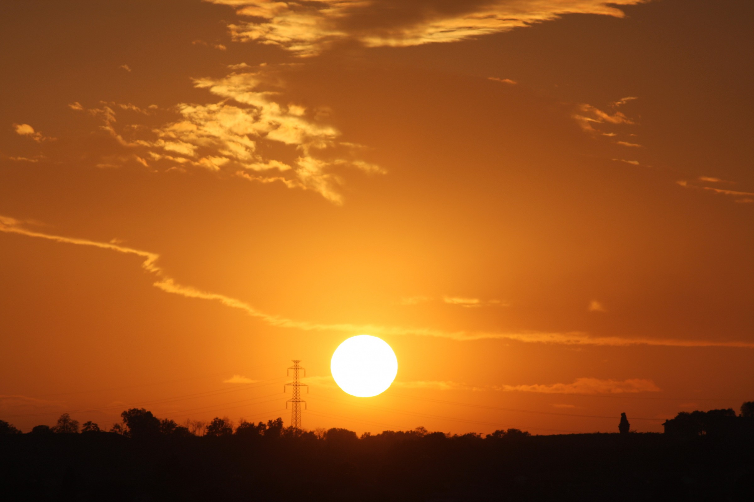 sunset on bridges sul Mincio