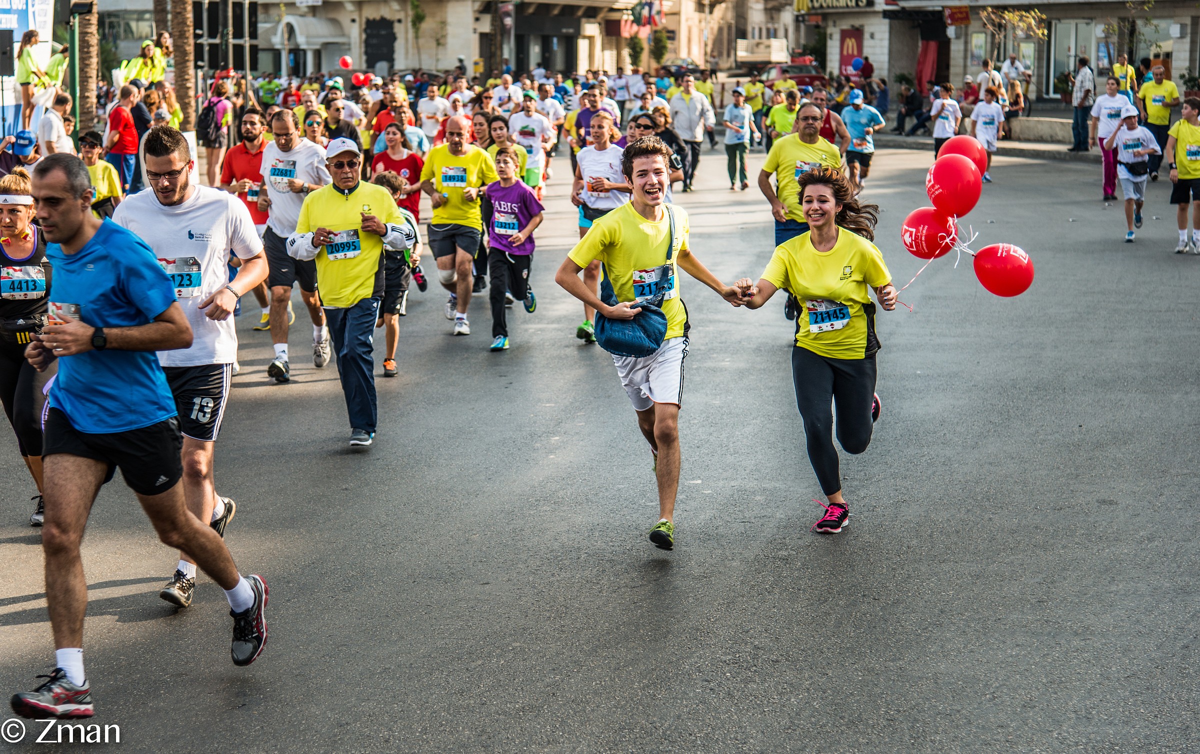 Hand in Hand We Run For Lebanon