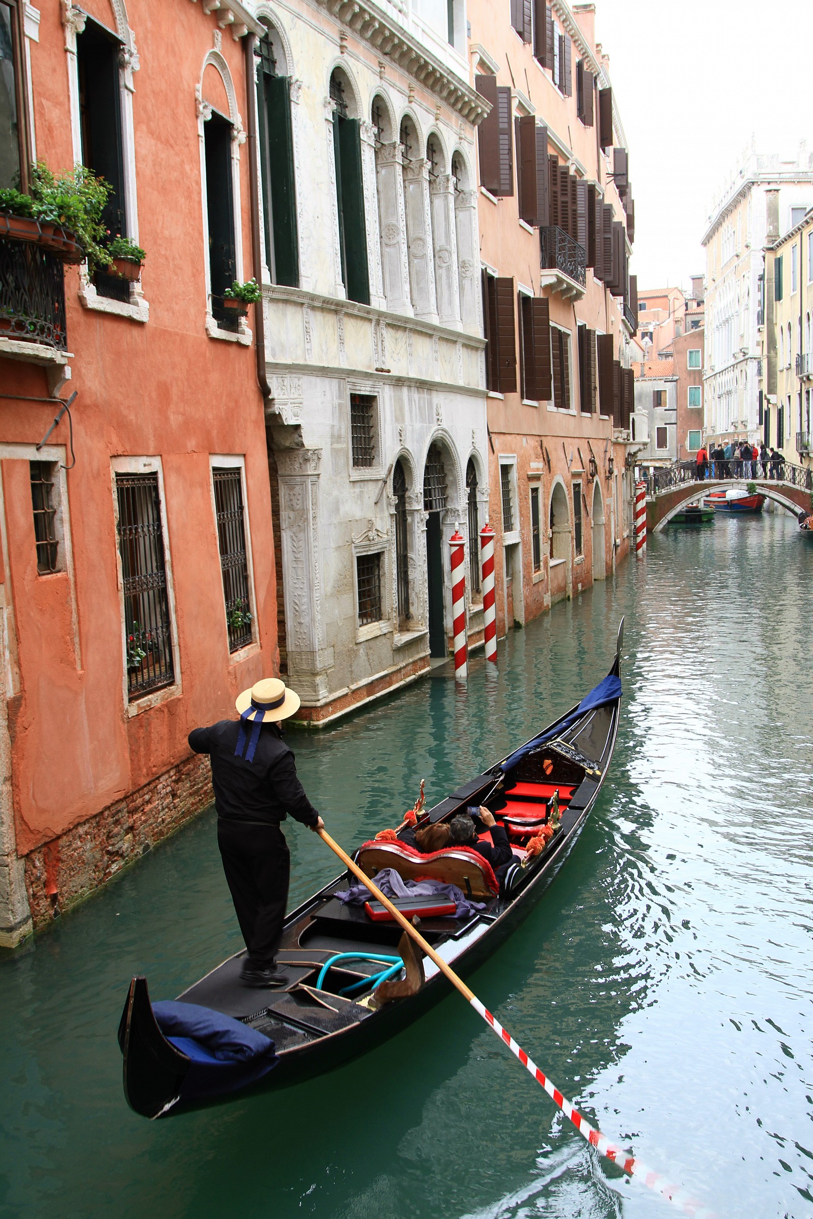 I was drying the canal!!