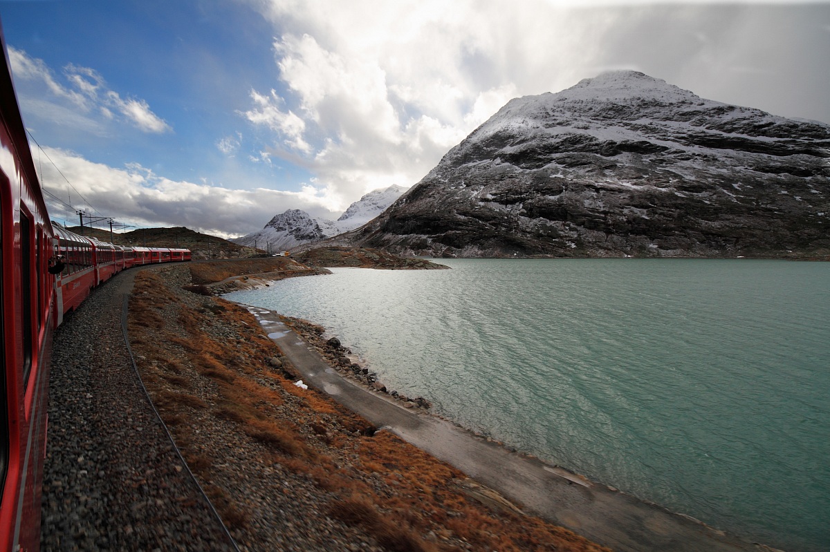 The Bernina Red Train 2