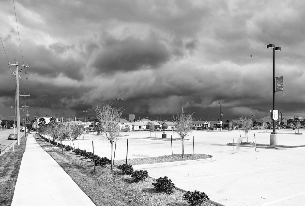 Storm in Galveston, TX