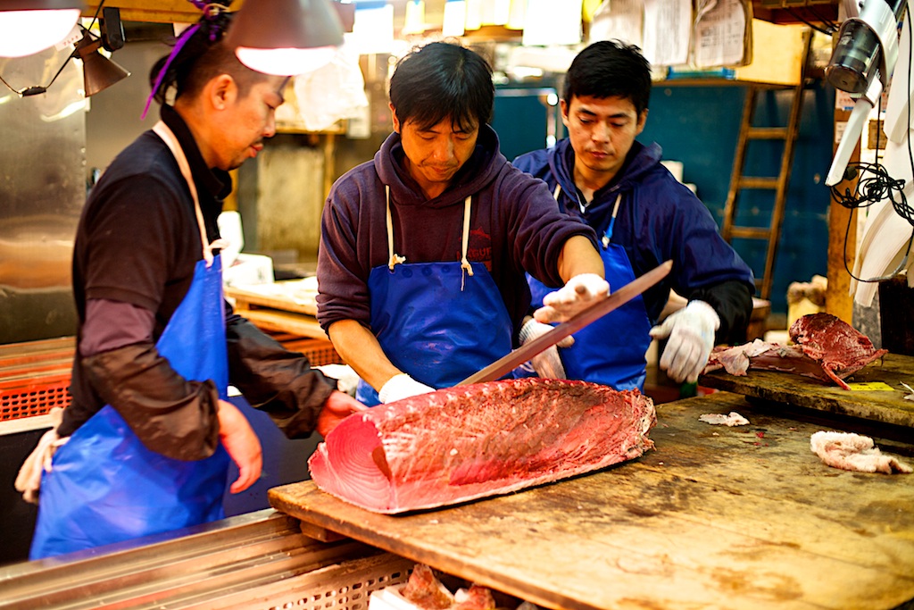 Tsukiji - Tokyo mercato del pesce