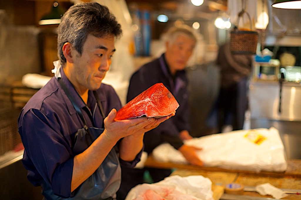 Tsukiji - Tokyo Mercato del pesce