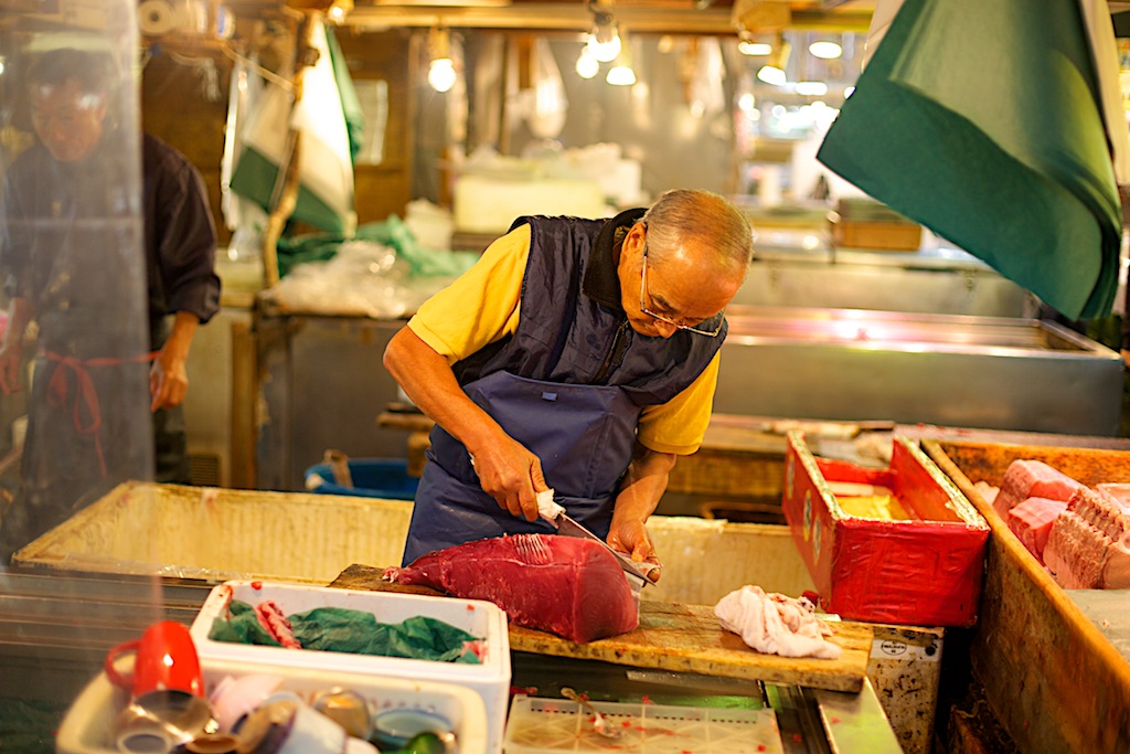 Tsukiji - Tokyo Mercato del pesce