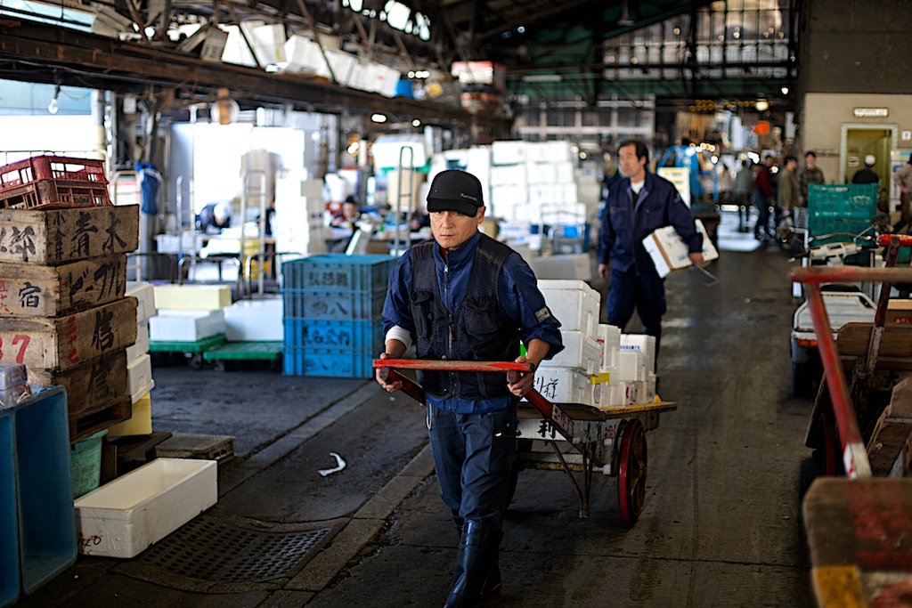 Tsukiji - Tokyo Mercato del pesce