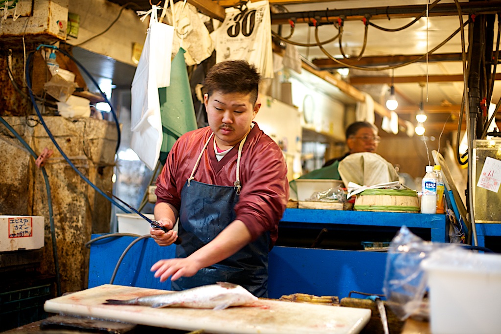 Tsukiji - Tokyo Mercato del pesce