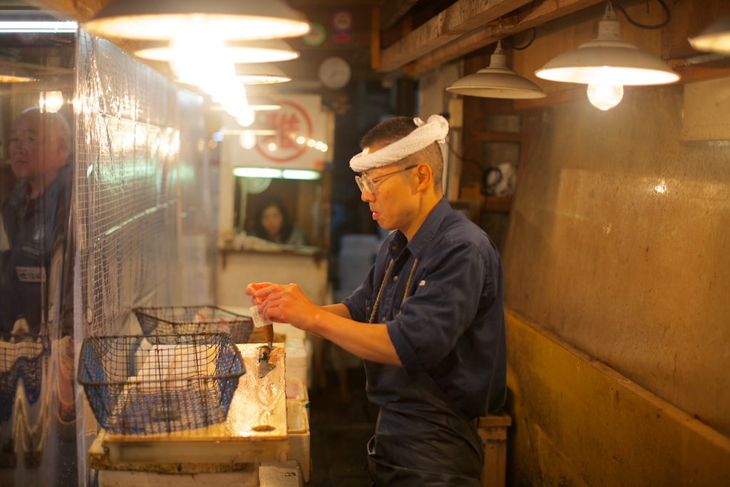 Tsukiji - Tokyo Mercato del pesce