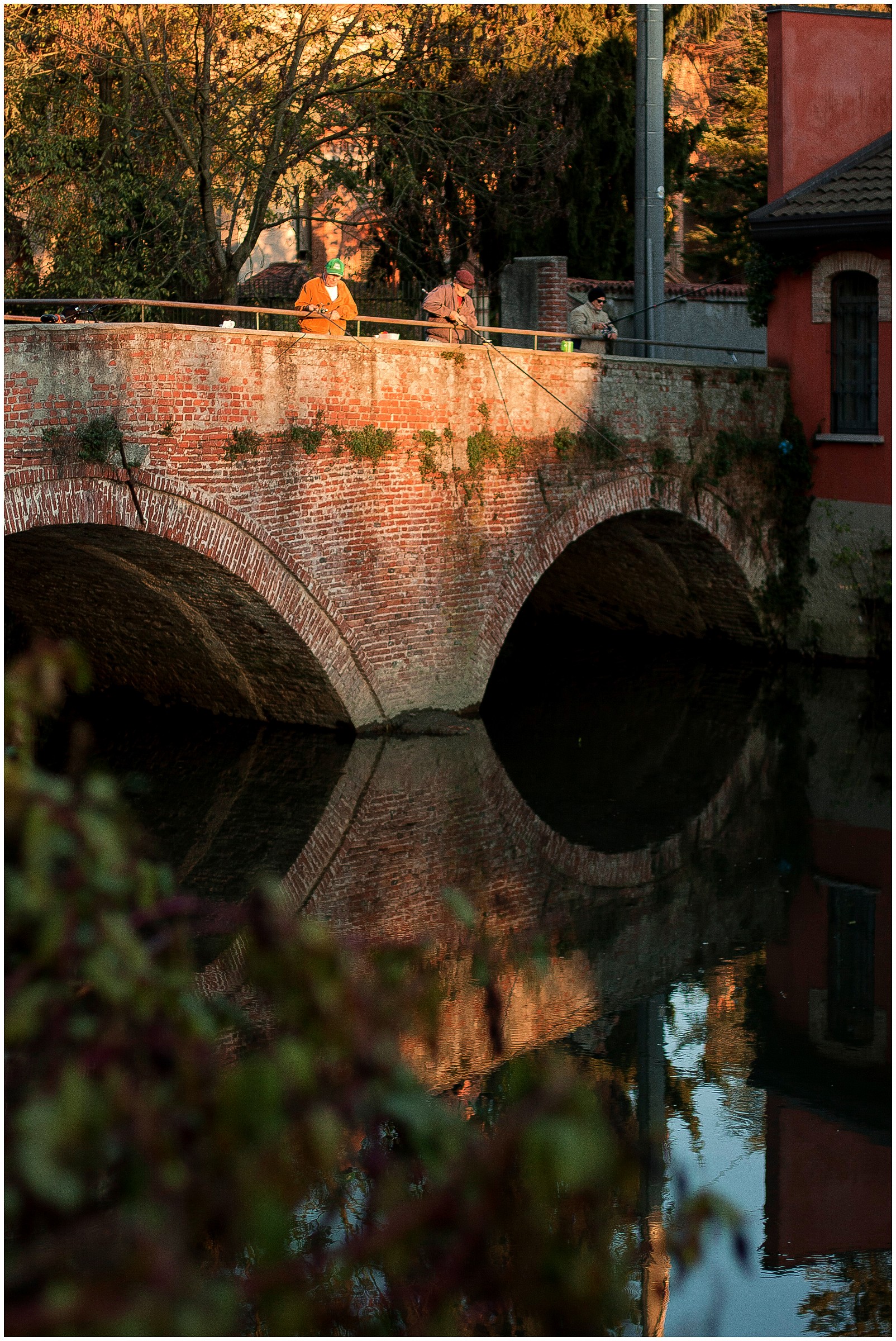 Setting on the River Lambro, Monza