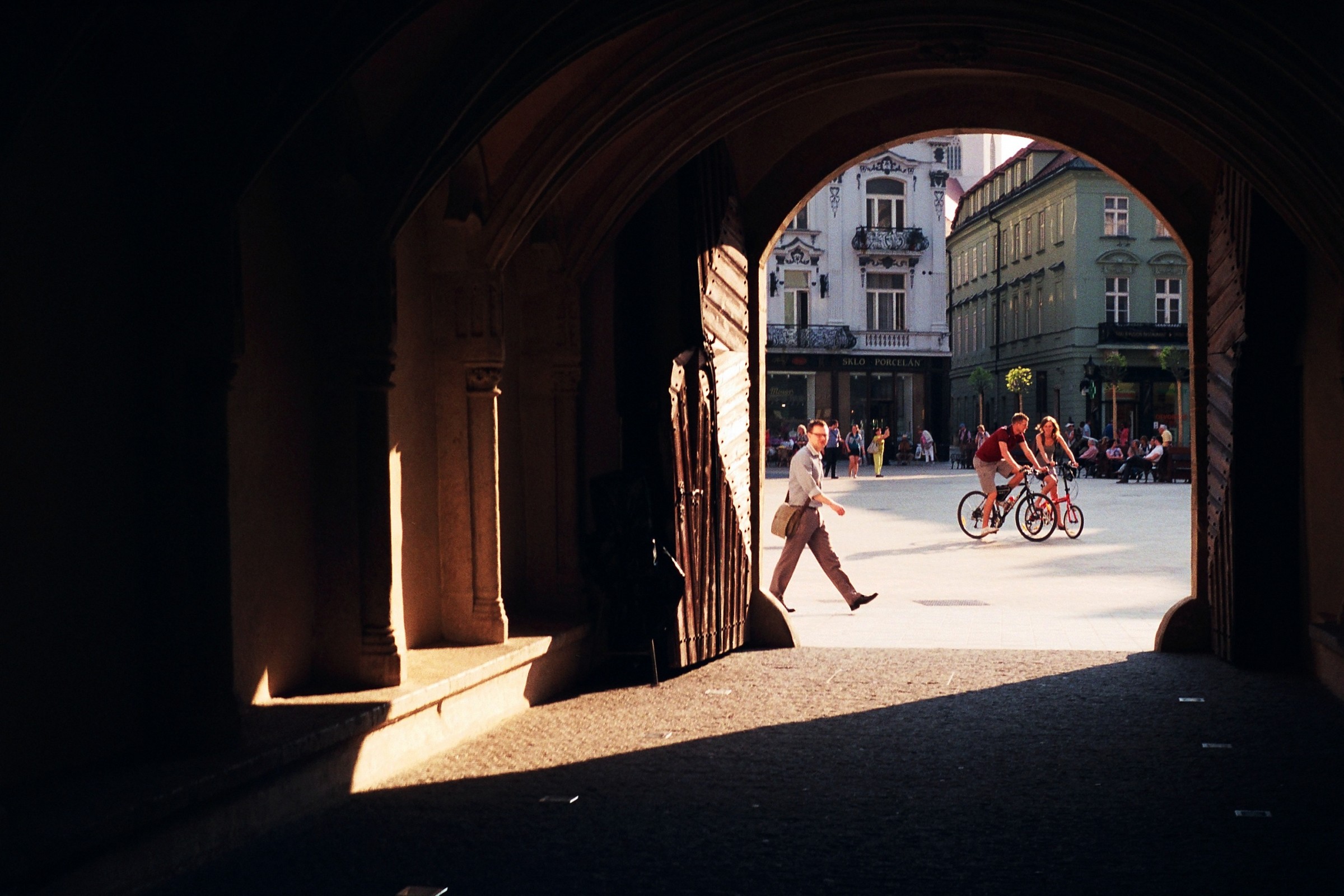 Centro della città di Bratislava