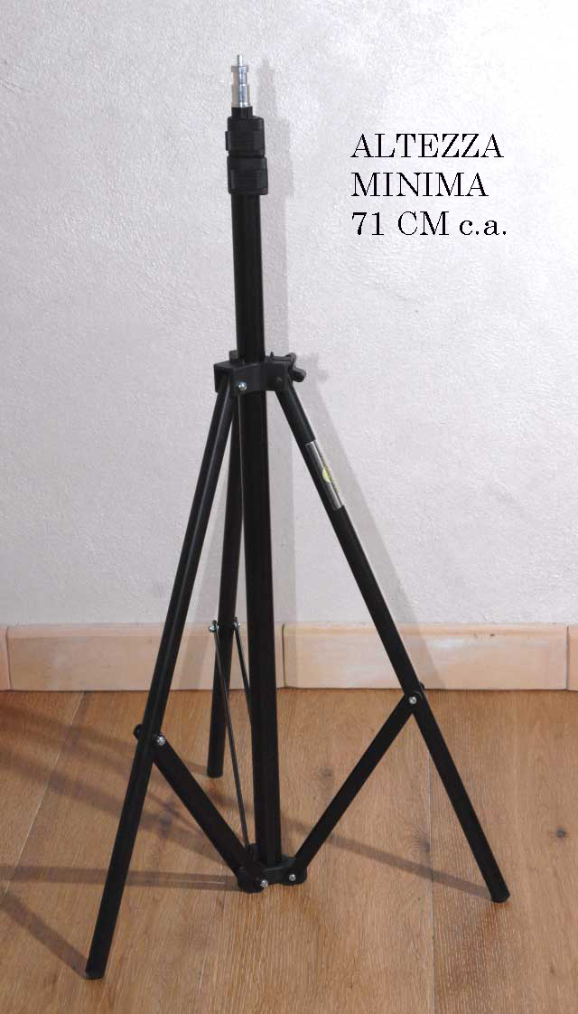 posizione gambe alla minima altezza