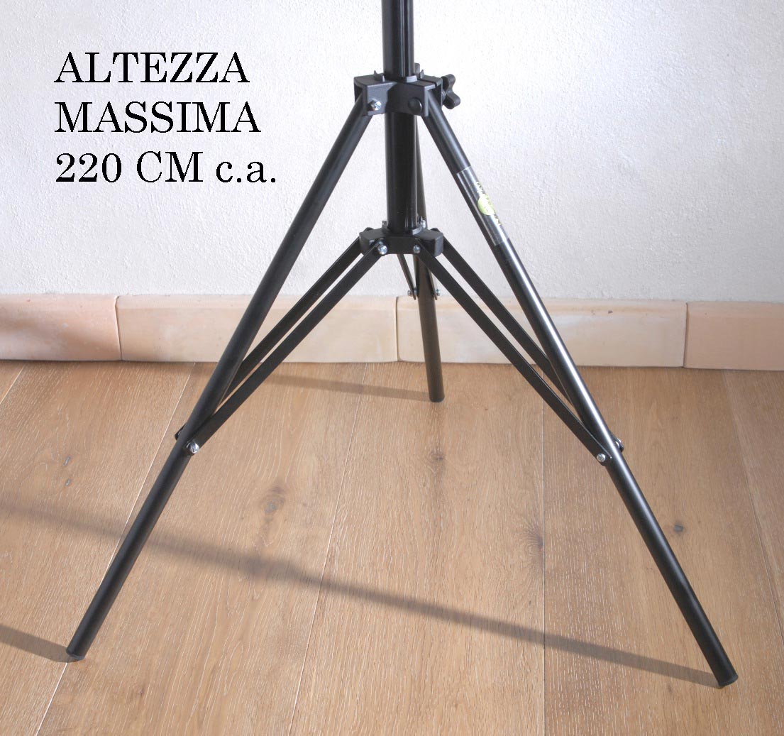 posizione gambe alla massima altezza