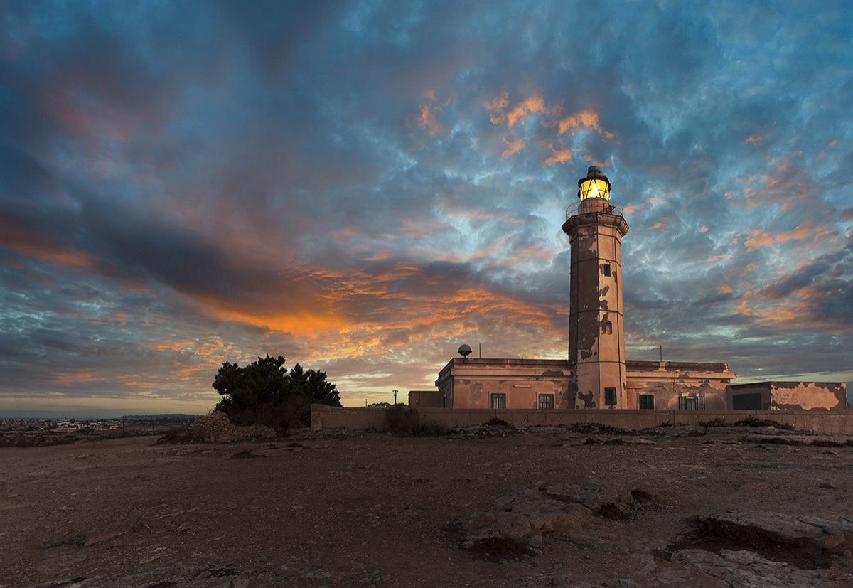 Il faro di capo Grecale (Lampedusa)