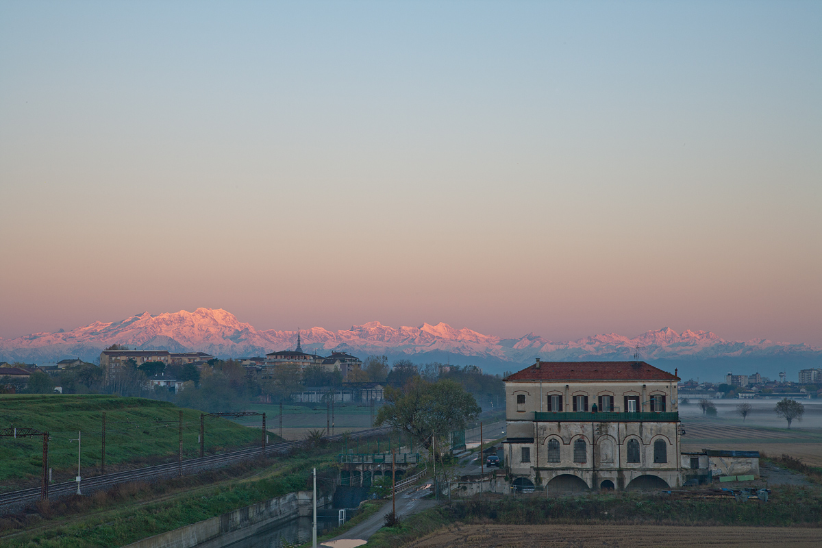 One morning around the Novara Province on