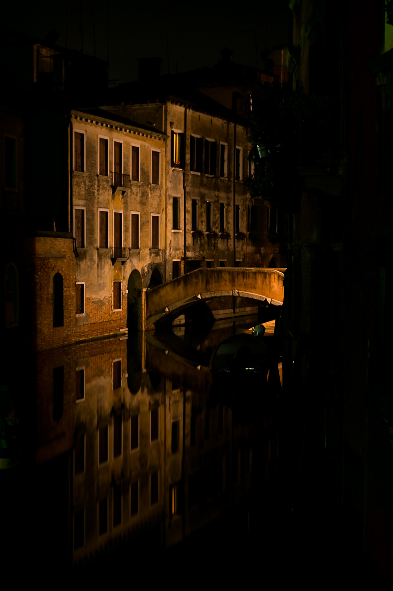Night on the Rio San Giacomo dell'Orio