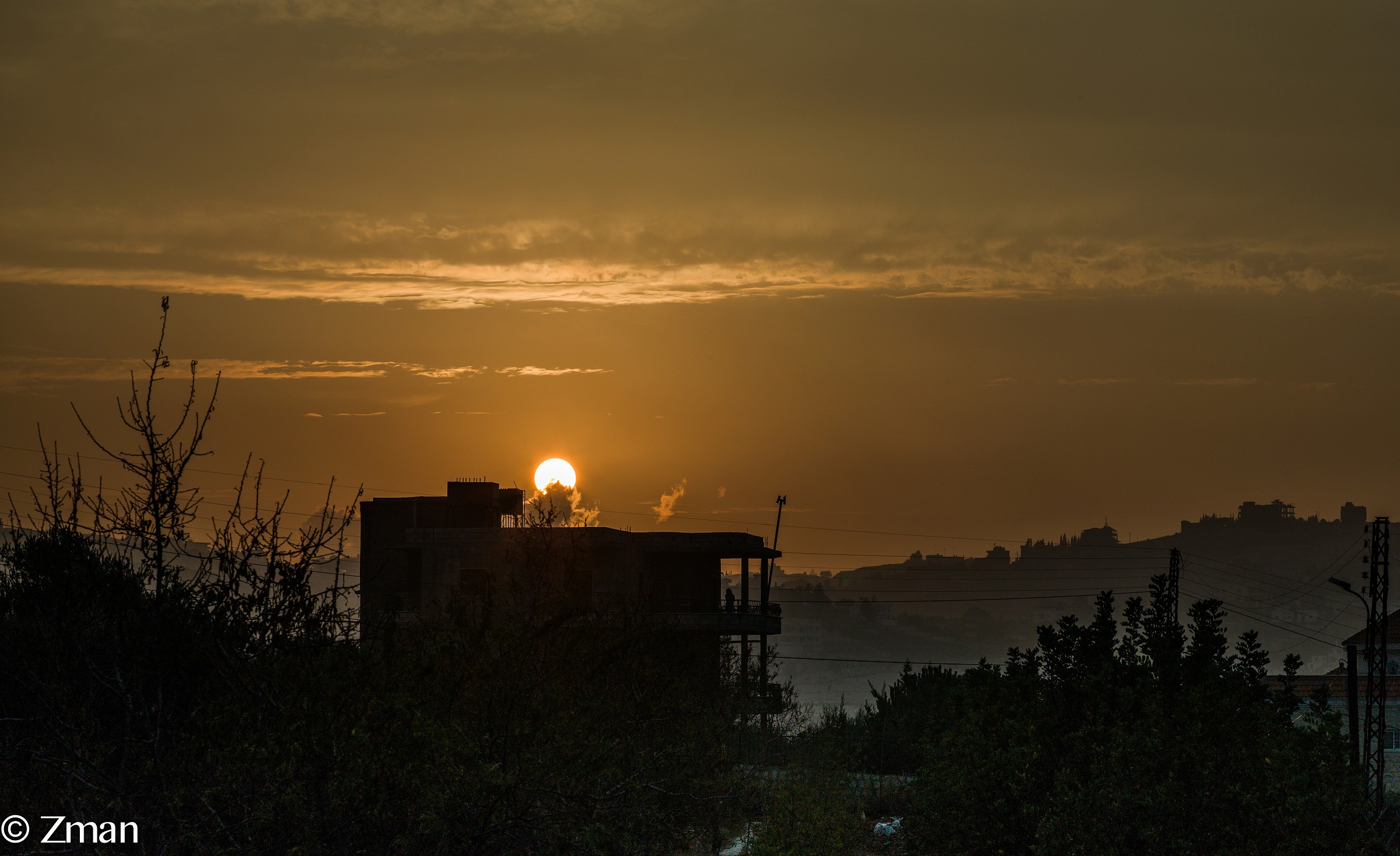 Tramonto di venerdì sul Hills