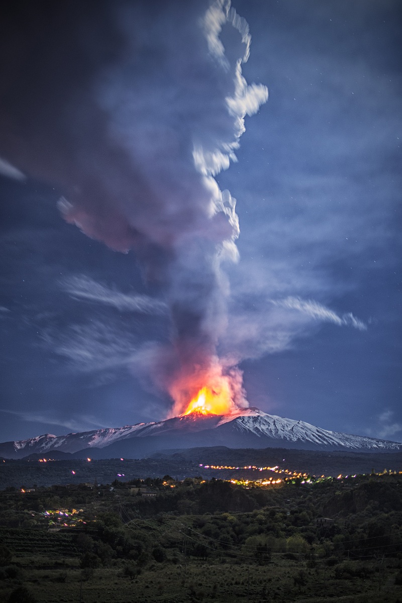 Lo Spettacolo dell'Etna
