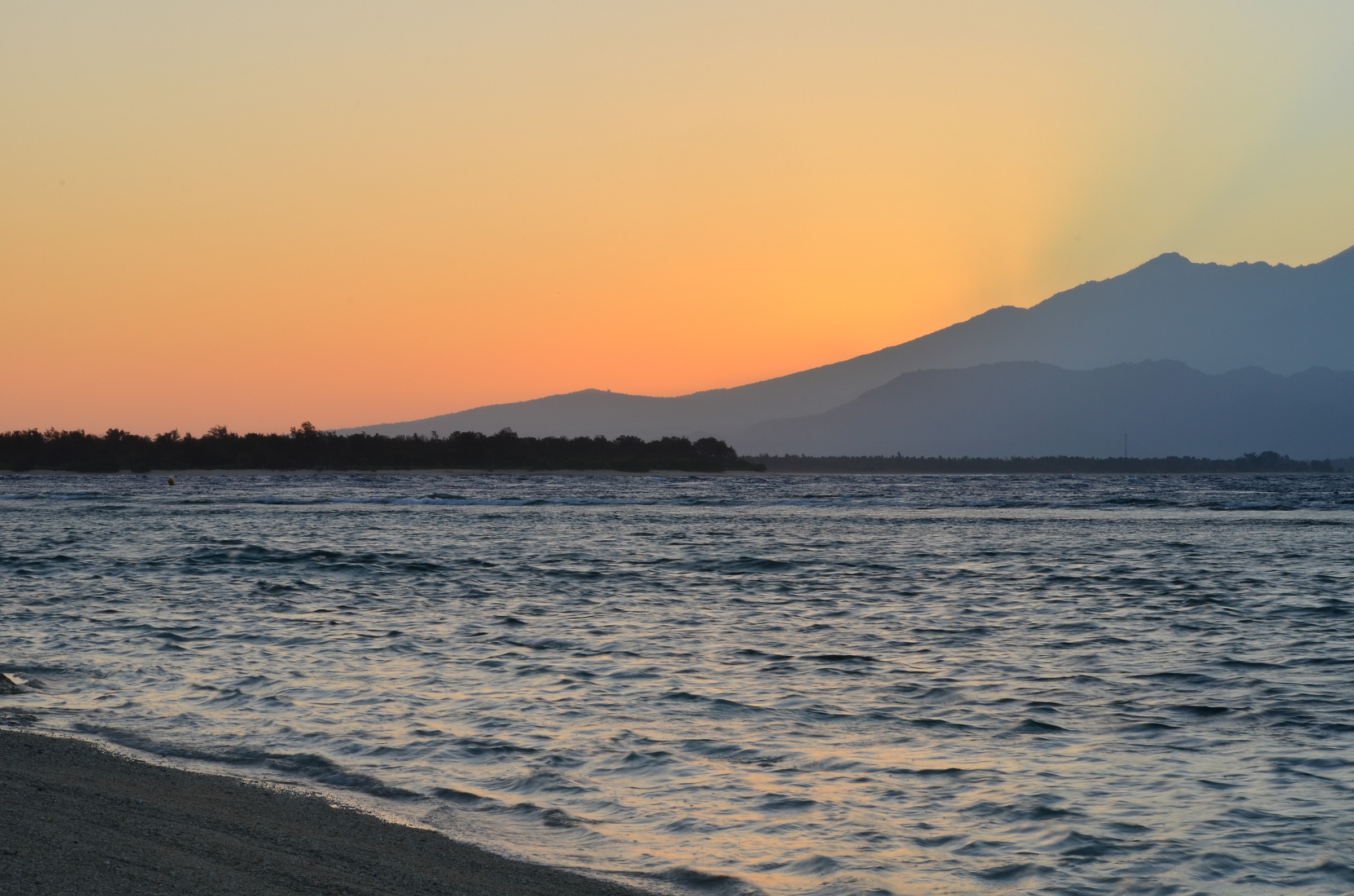 alba di trawangan  indonesia