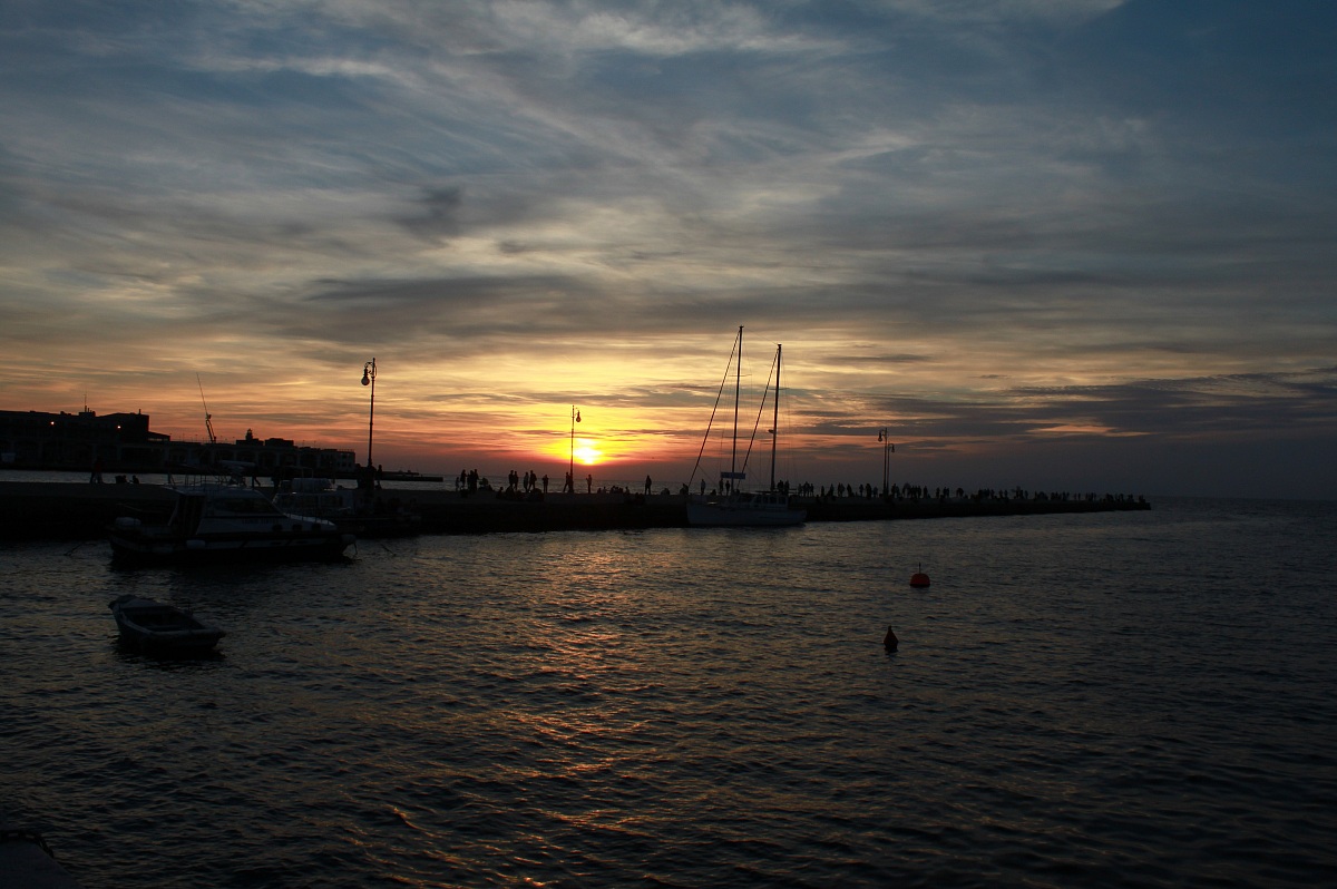Sunset in Trieste